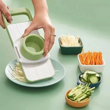 5in1 Vegetable Cutter Stainless Steel